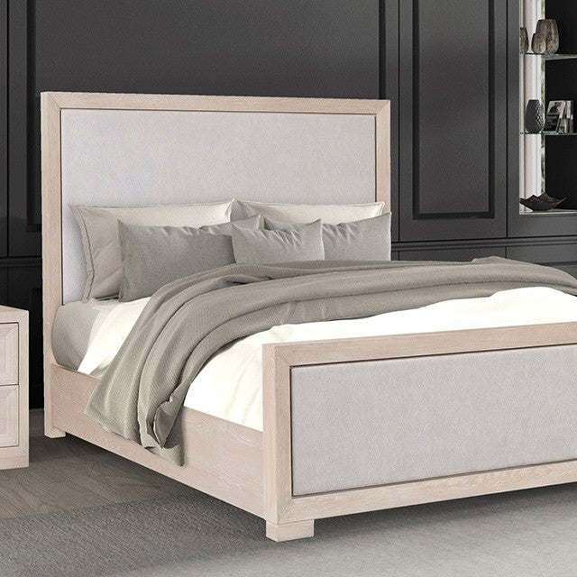 Modern Classic Bed in Tawny