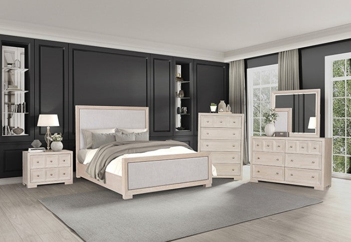 Modern Classic Bed in Tawny