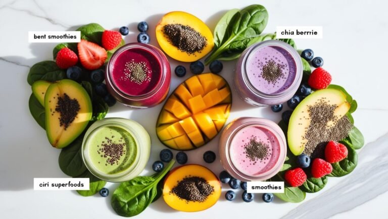 Top 5 Smoothies for Glowing Skin & Anti-Aging Full Recipes & Skin Benefits