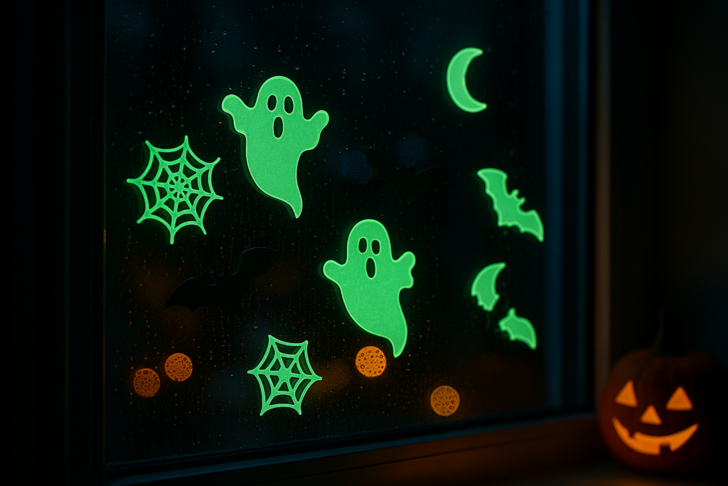 Glow-in-the-Dark Window Clings