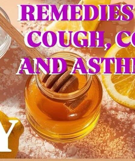 DIY Remedies for Cough, Cold, and Asthma: Salt, Honey & Lemon to the Rescue