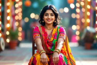 5-Minute Navratri Chair Workout