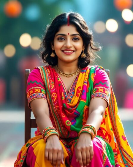 5-Minute Navratri Chair Workout