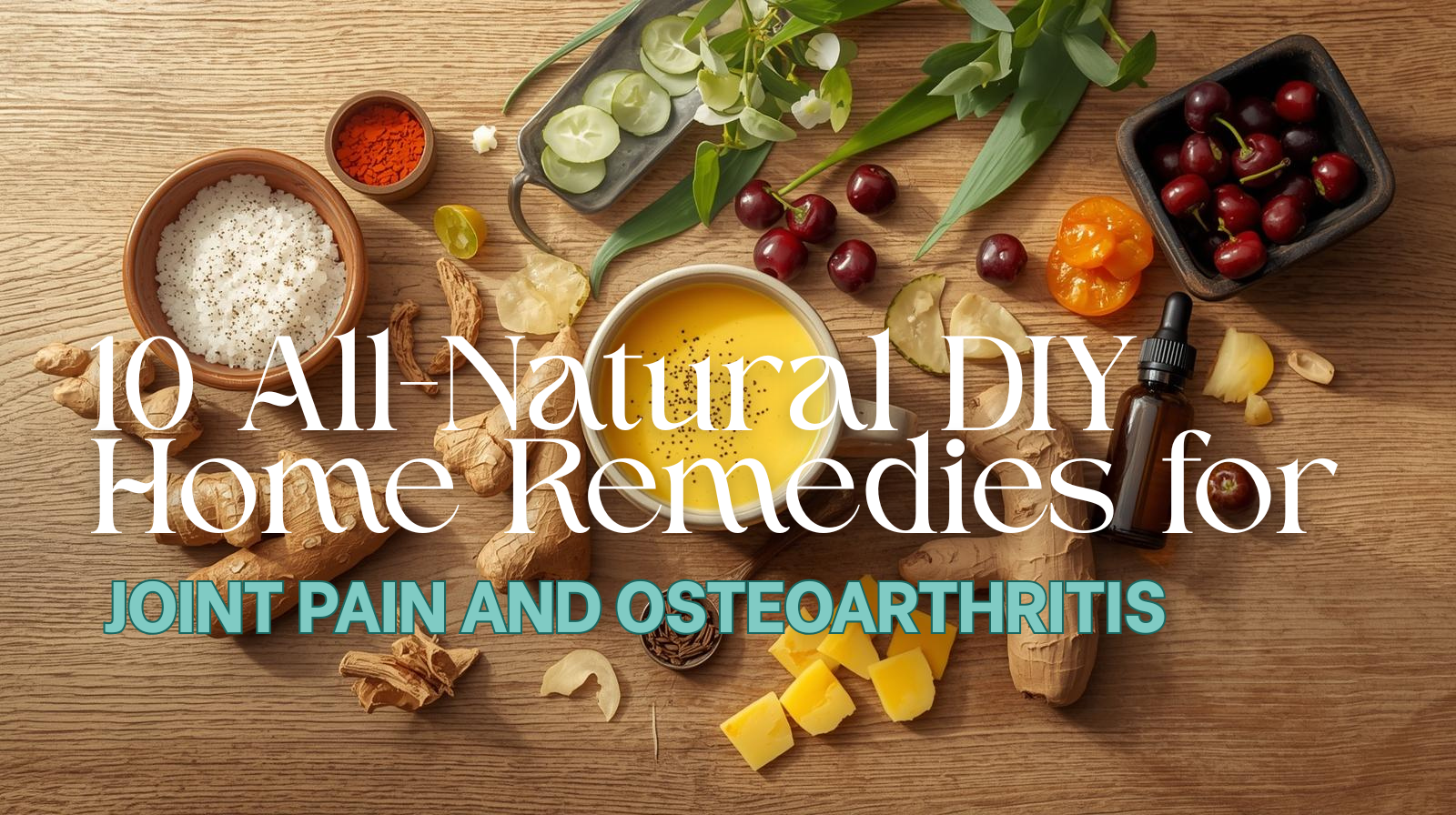 10 All-Natural DIY Home Remedies for Joint Pain and Osteoarthritis
