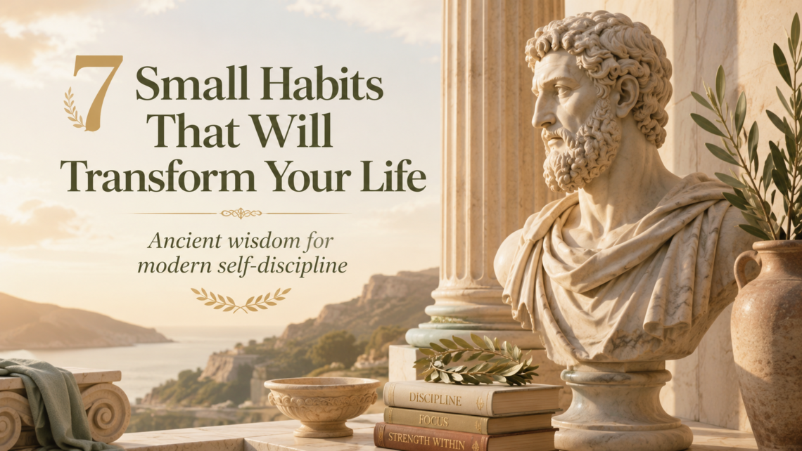 Ancient wisdom meets modern self-discipline. Seven small daily habits can help create more order, awareness, focus, and intention in the life you are already living.