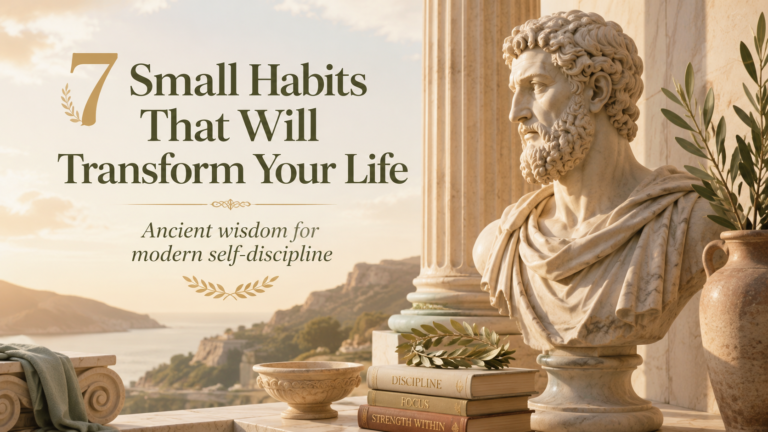 Ancient wisdom meets modern self-discipline. Seven small daily habits can help create more order, awareness, focus, and intention in the life you are already living.