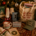 Gen X Christmas gift ideas featuring a record player, cassette tapes, roller skates, a Walkman, retro books, and nostalgic holiday gifts.